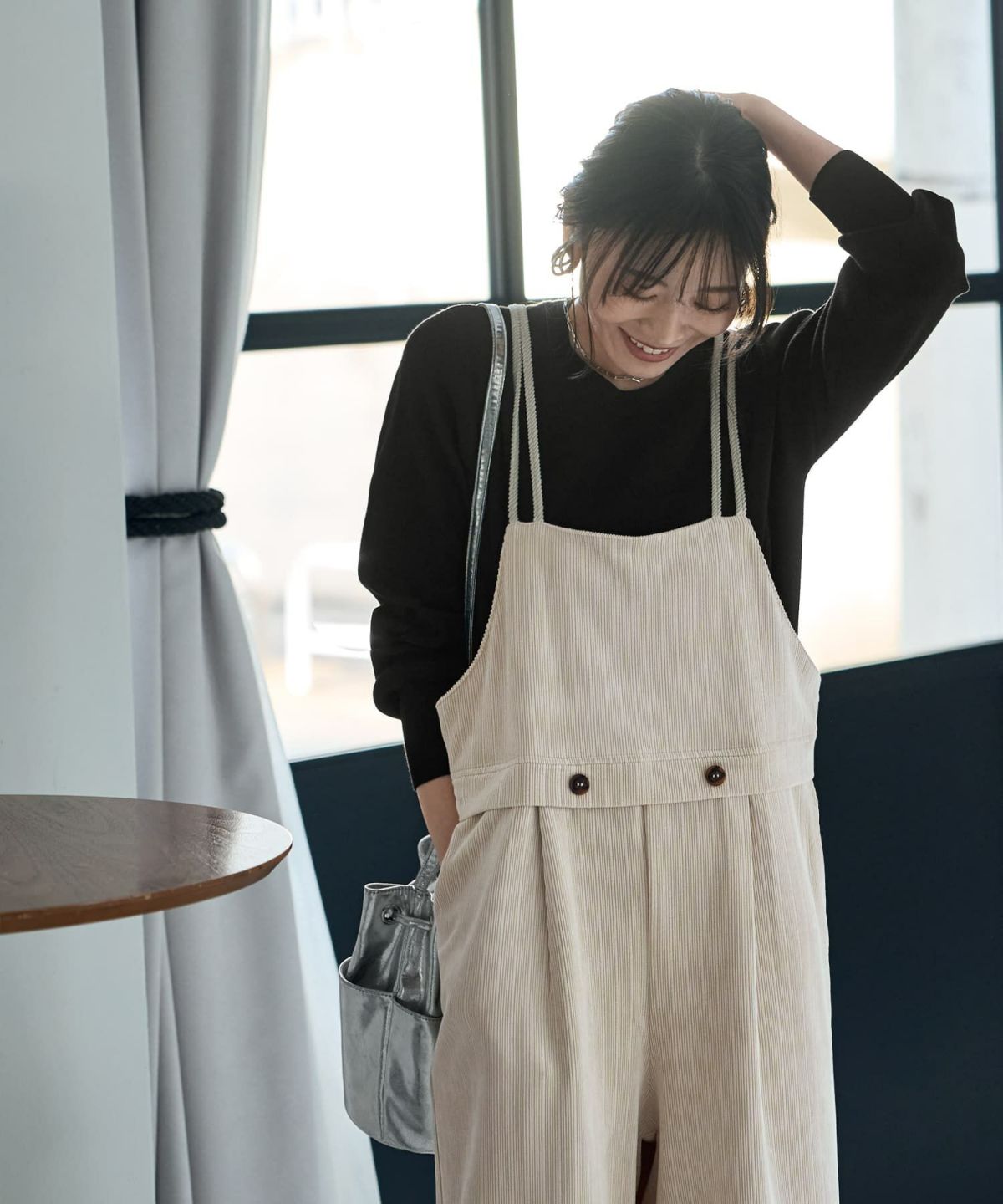 着用イメージ 166㎝　02サイズ　エクリュ