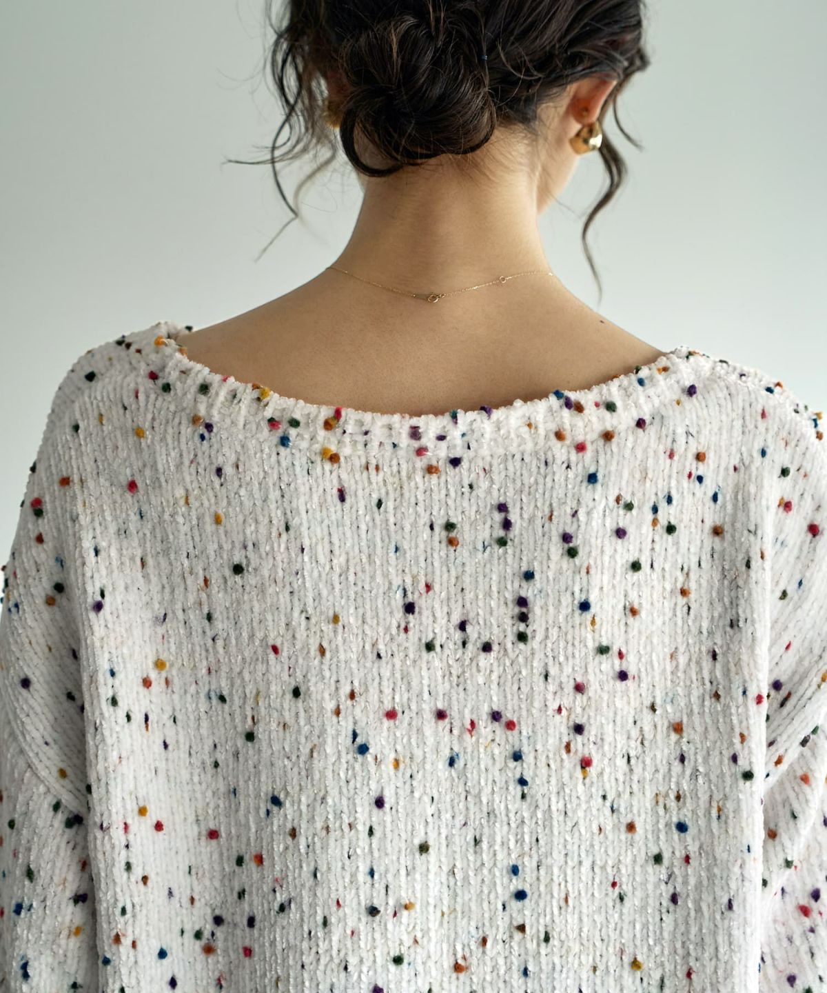 着用イメージ 167cm ホワイト