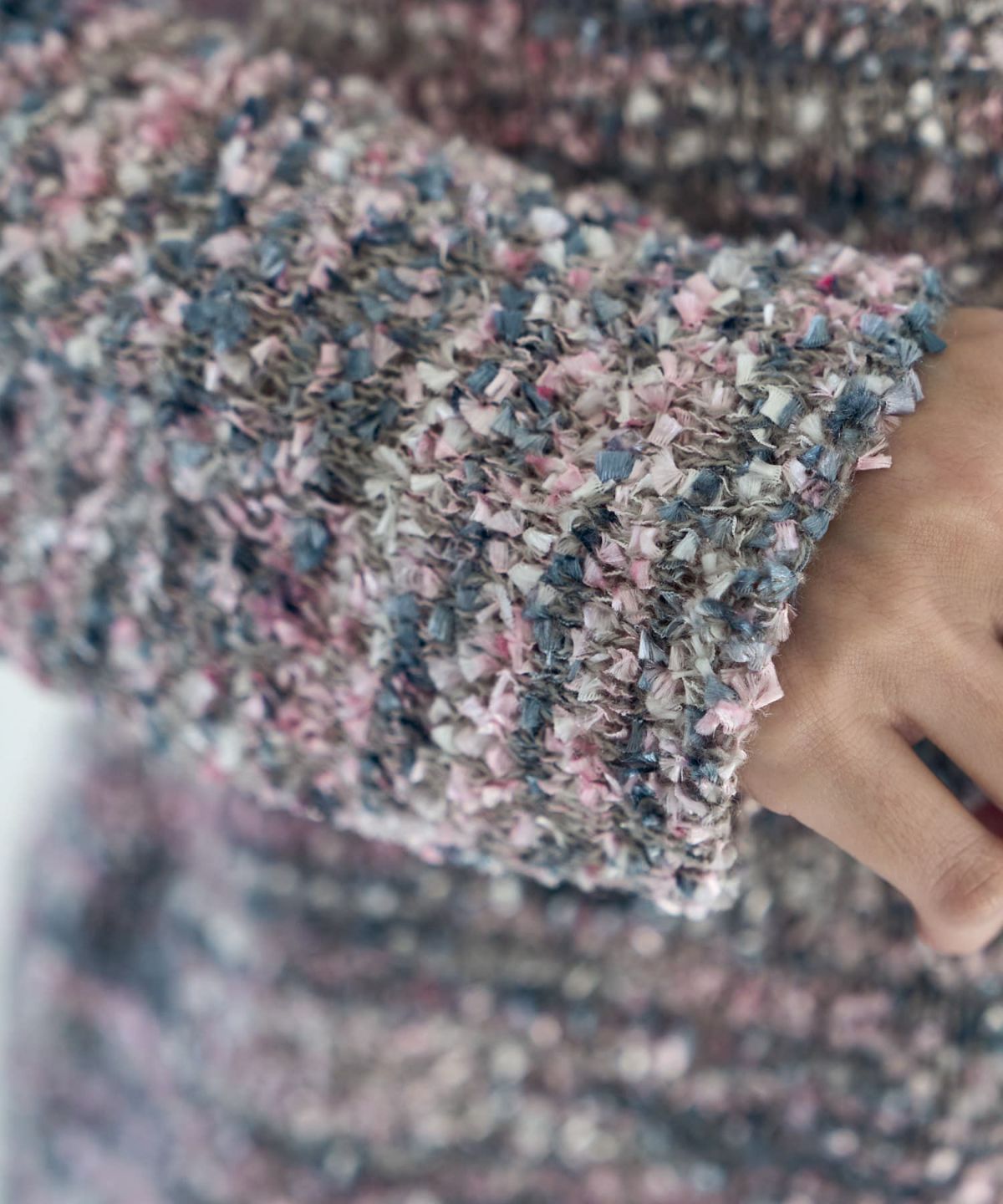 着用イメージ 166cm グレーミックス