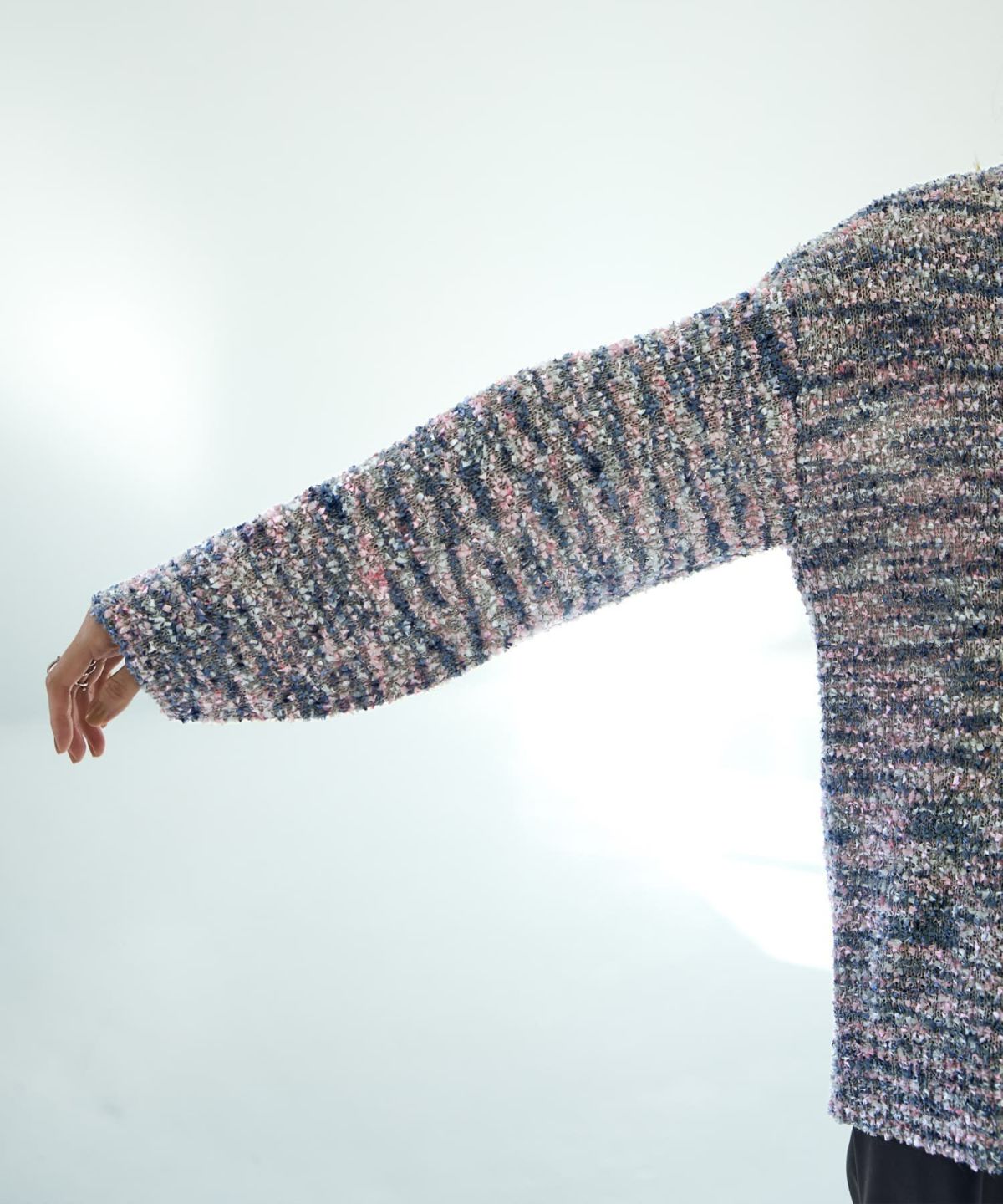 着用イメージ 166cm グレーミックス