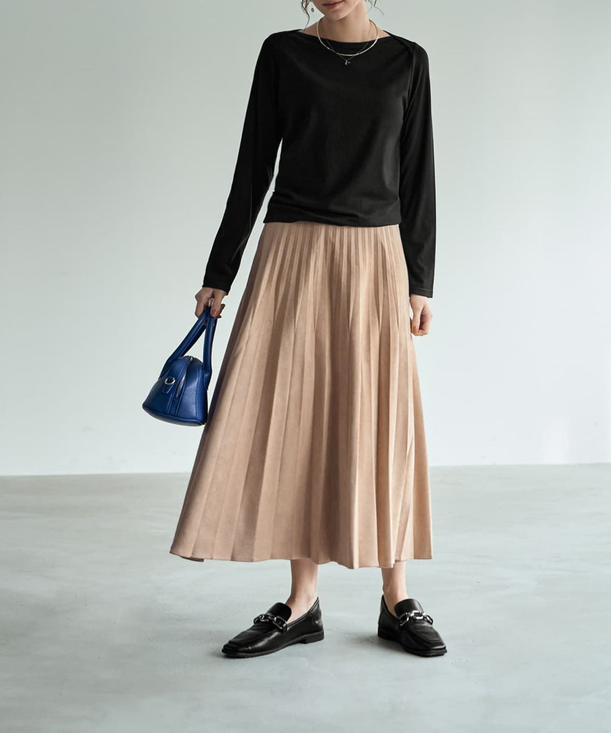 着用イメージ 167cm ブラック