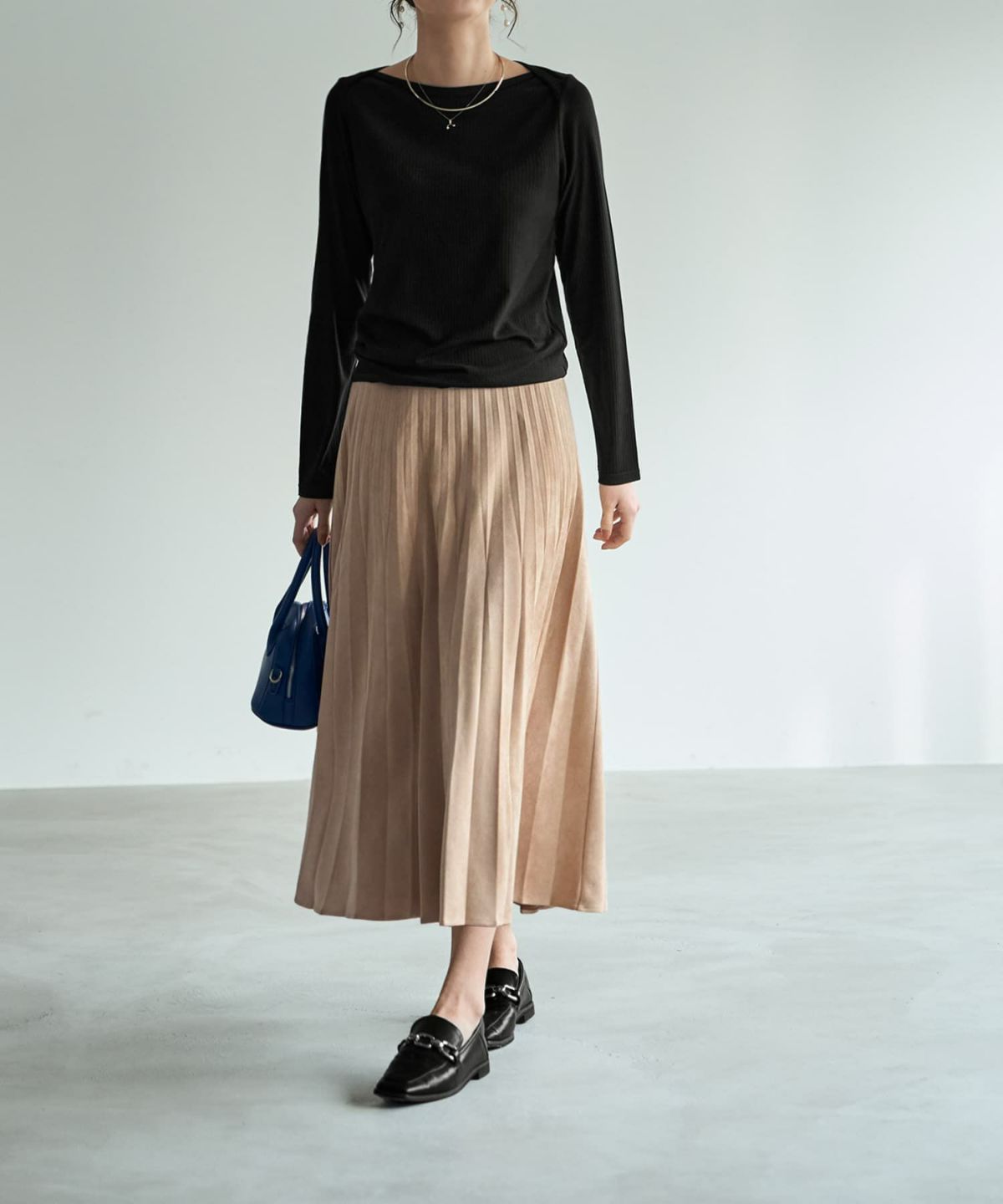 着用イメージ 167cm ブラック