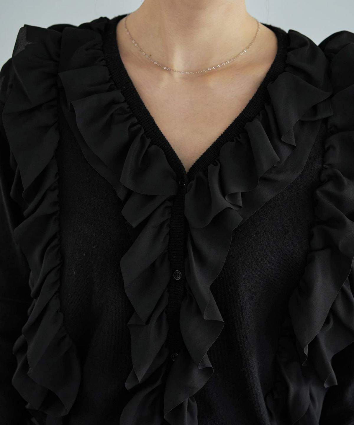 着用イメージ 166cm　ブラック