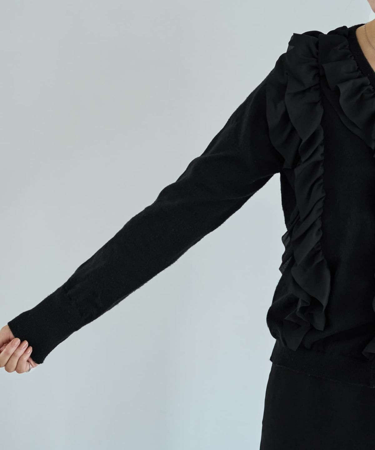 着用イメージ 166cm　ブラック