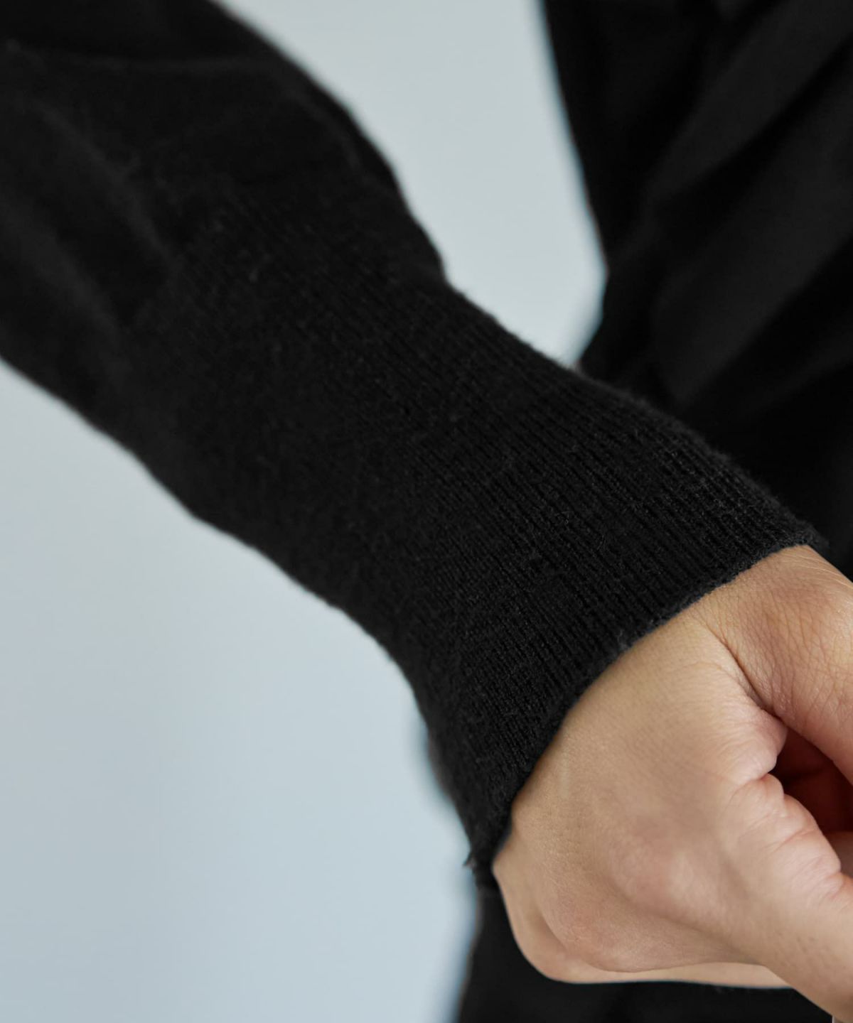 着用イメージ 166cm　ブラック