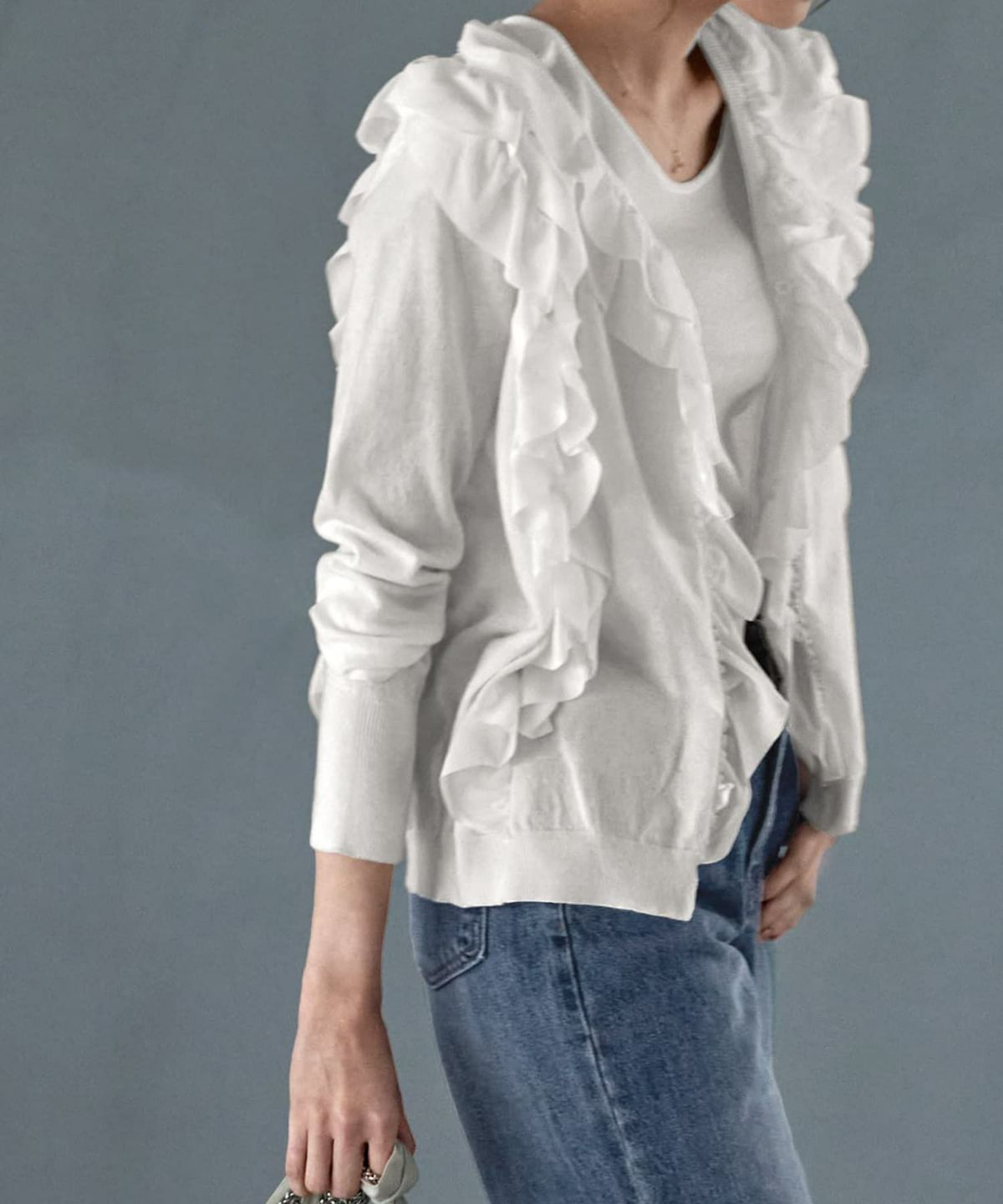 着用イメージ 167㎝　ホワイト