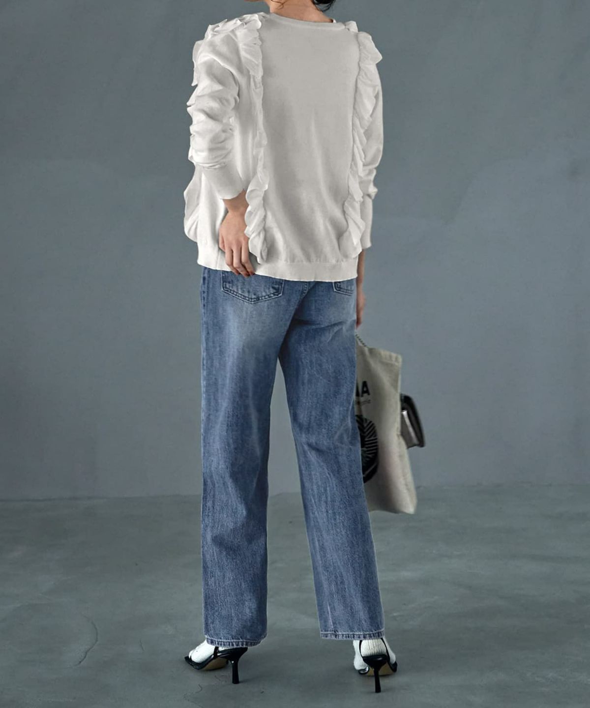 着用イメージ 167㎝　ホワイト