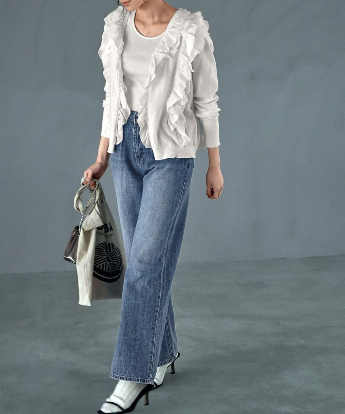 着用イメージ 167㎝　ホワイト