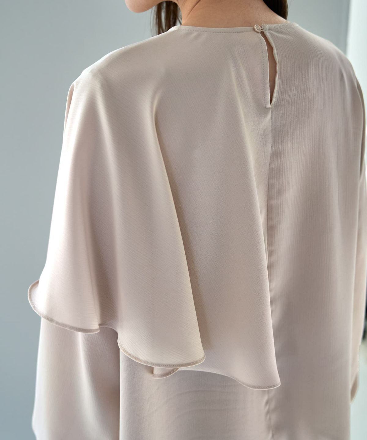 着用イメージ 166cm エクリュ