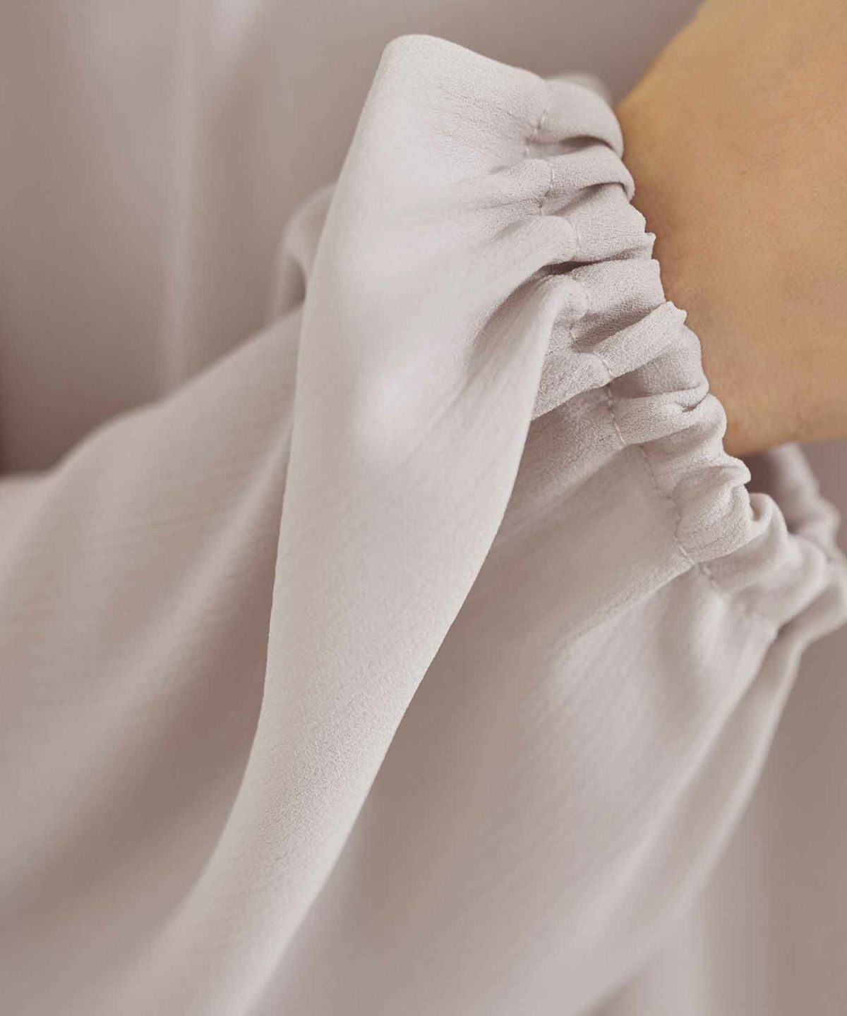 着用イメージ 167cm ライトベージュ