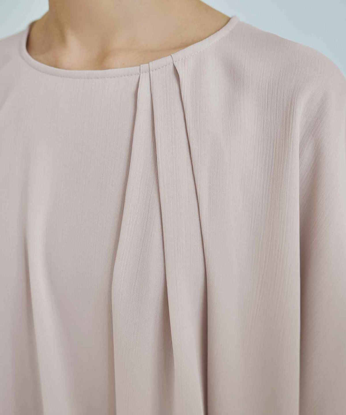 着用イメージ 167cm ライトベージュ