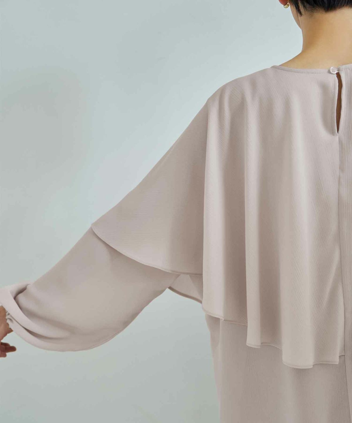 着用イメージ 167cm ライトベージュ