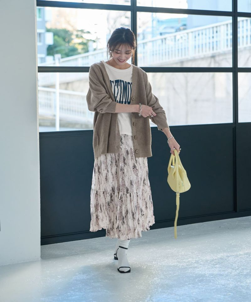 デイジーリン フォクシー コットン Vネック Aライン カーディガン 40