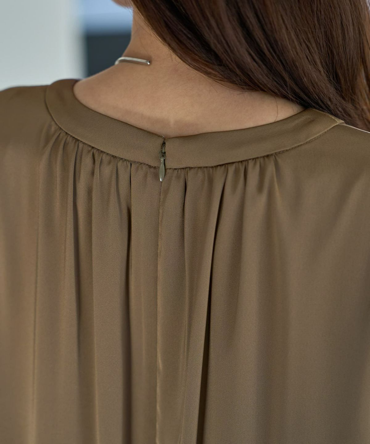 着用イメージ 166㎝　02サイズ　オリーブブラウン