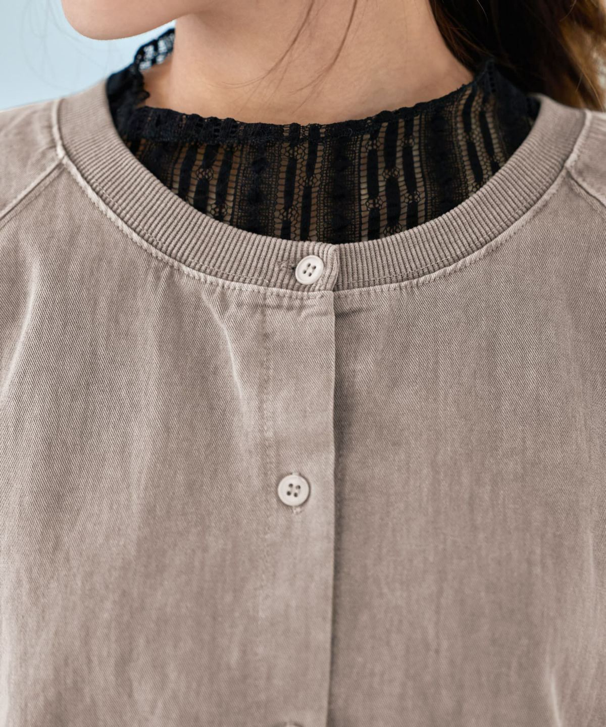 着用イメージ 166㎝　ベージュ