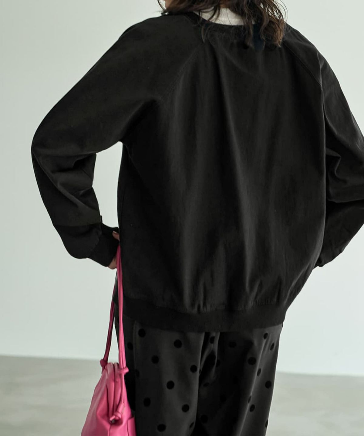 着用イメージ 167㎝　ブラック