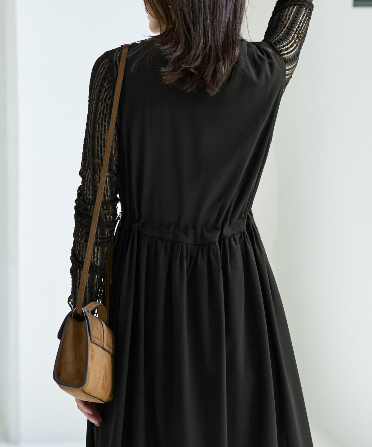 着用イメージ 166㎝ ブラック 02サイズ