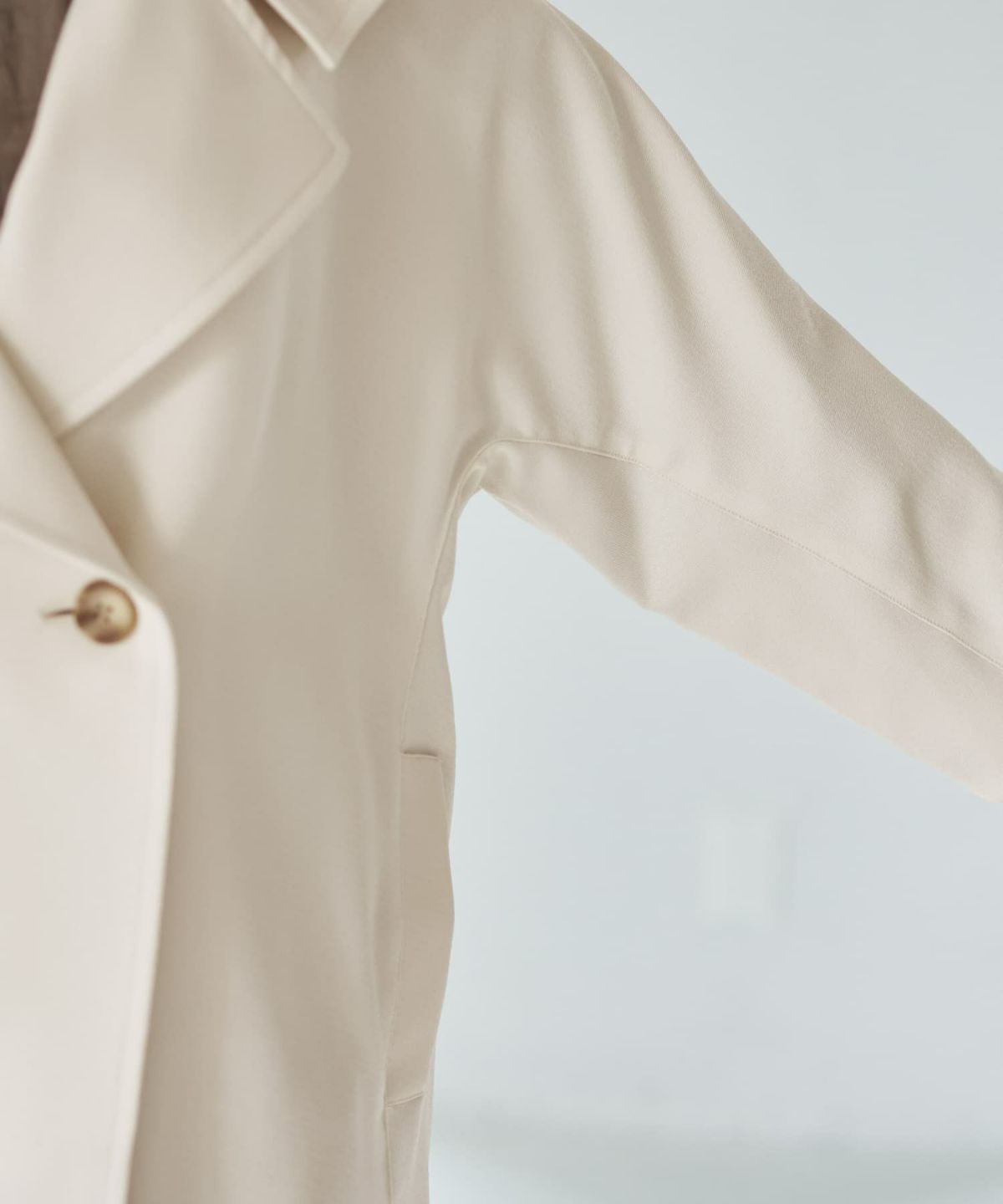 着用イメージ 167cm チャコール