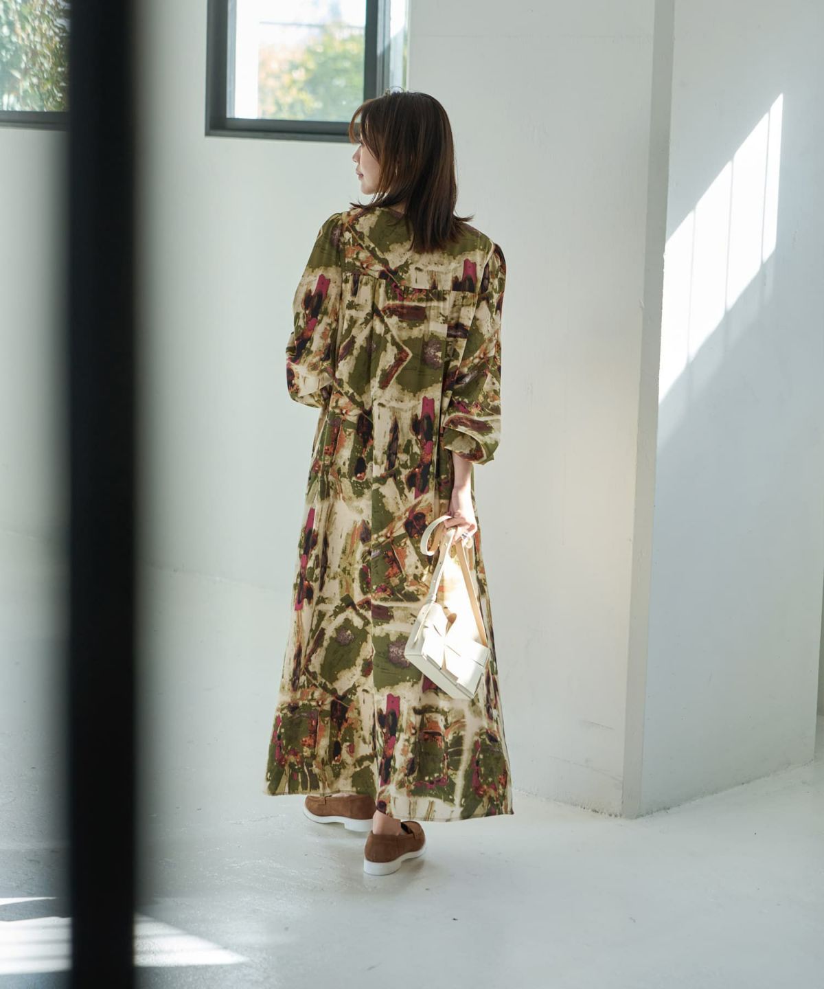 着用イメージ 166cm 02サイズ カーキミックス