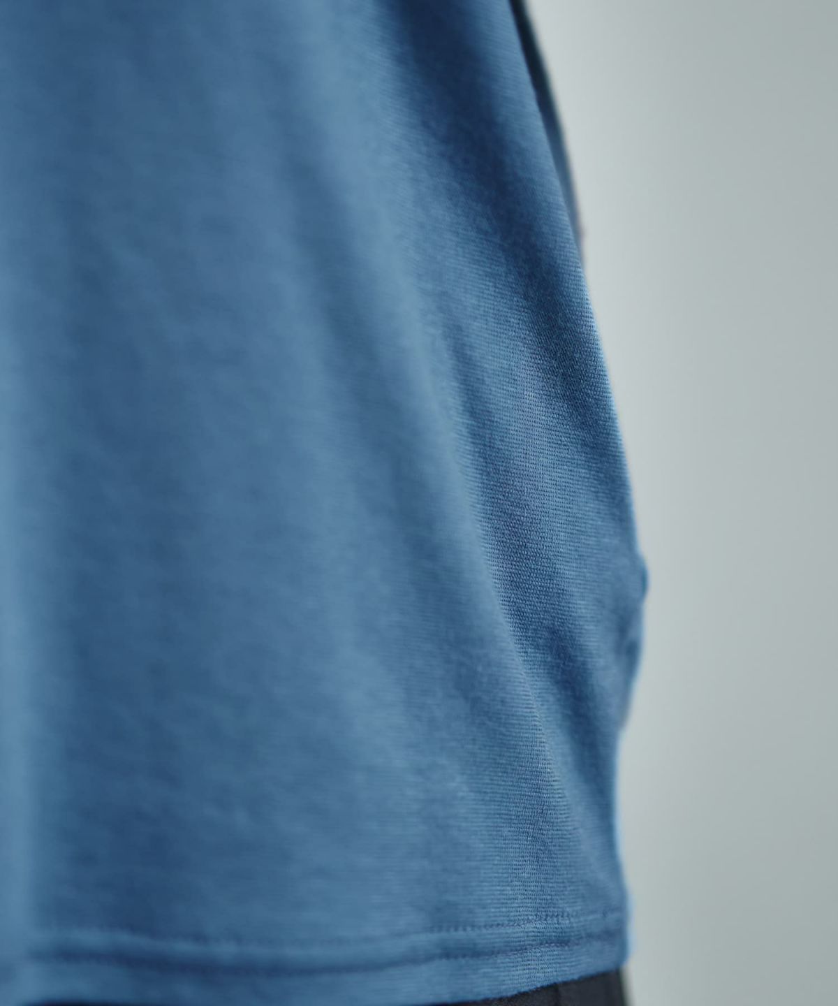 着用イメージ 167cm ブルー