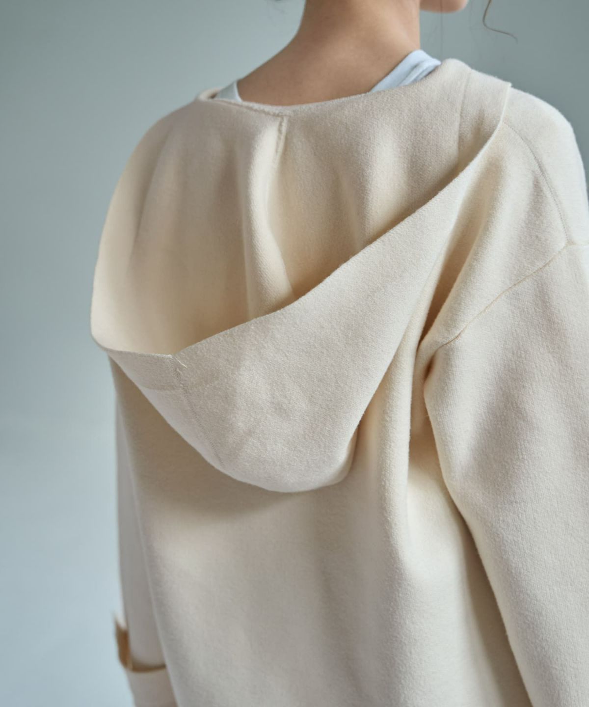 着用イメージ 167cm オフホワイト