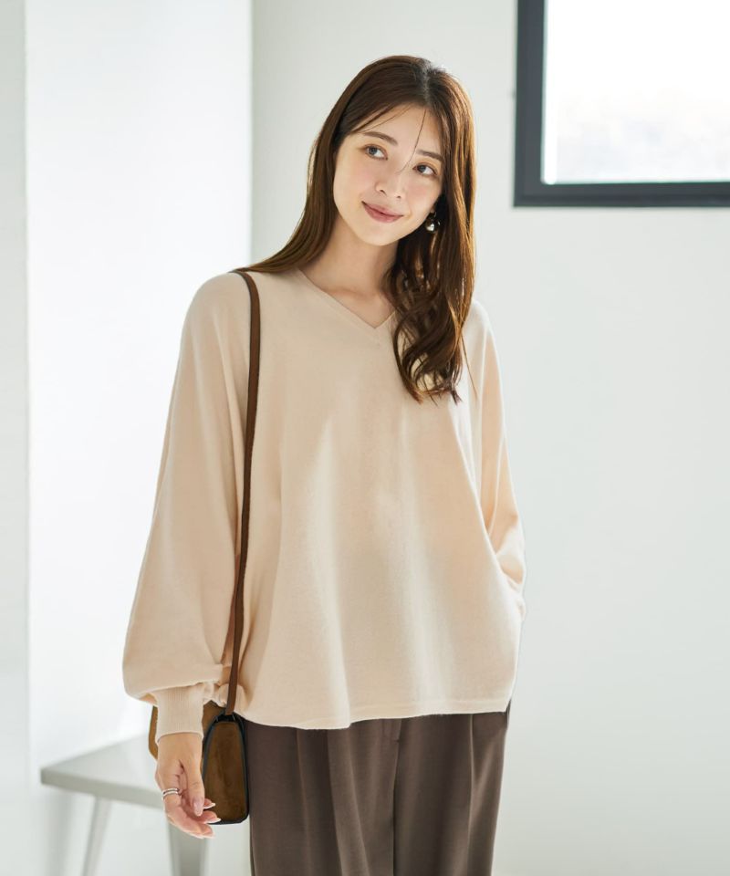 beautifulpeople ドルマントップス S-LL】さらっとしたタッチ ゆるシルエットが心地よいドルマン