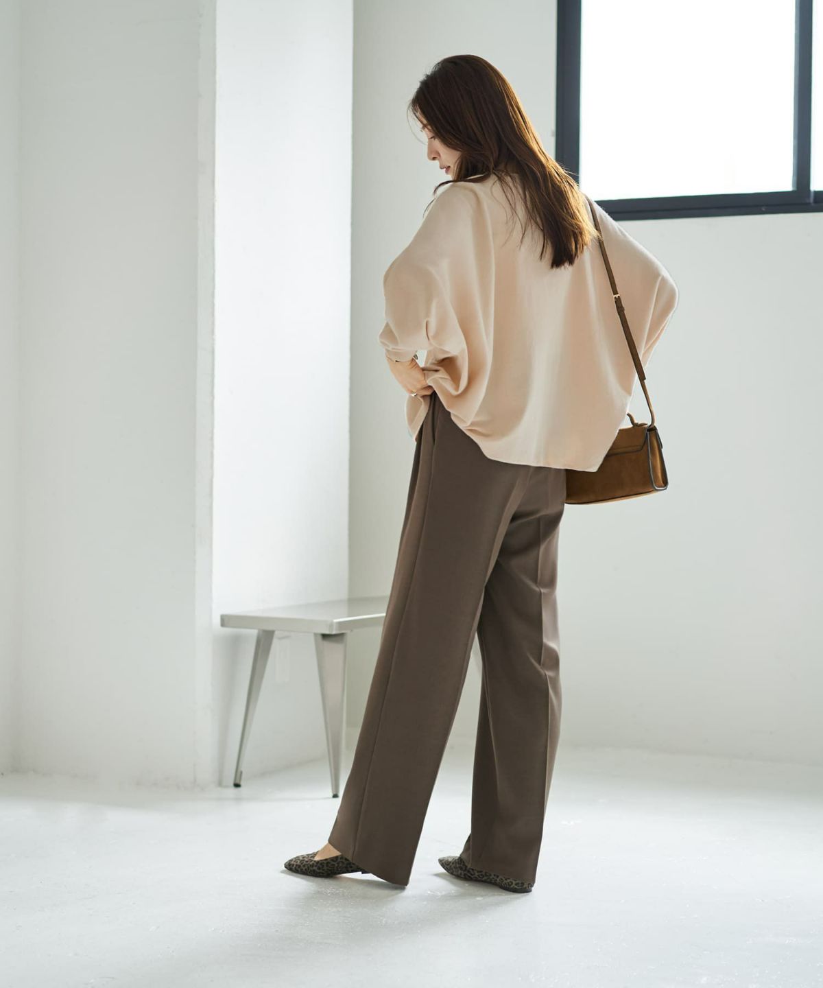 着用イメージ 166cm バニラ