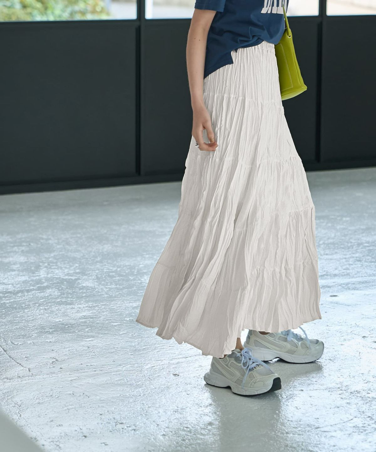 着用イメージ 167㎝　アイボリー