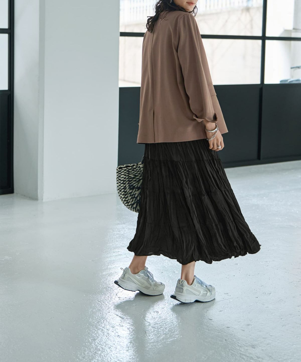 着用イメージ 167㎝　ブラック