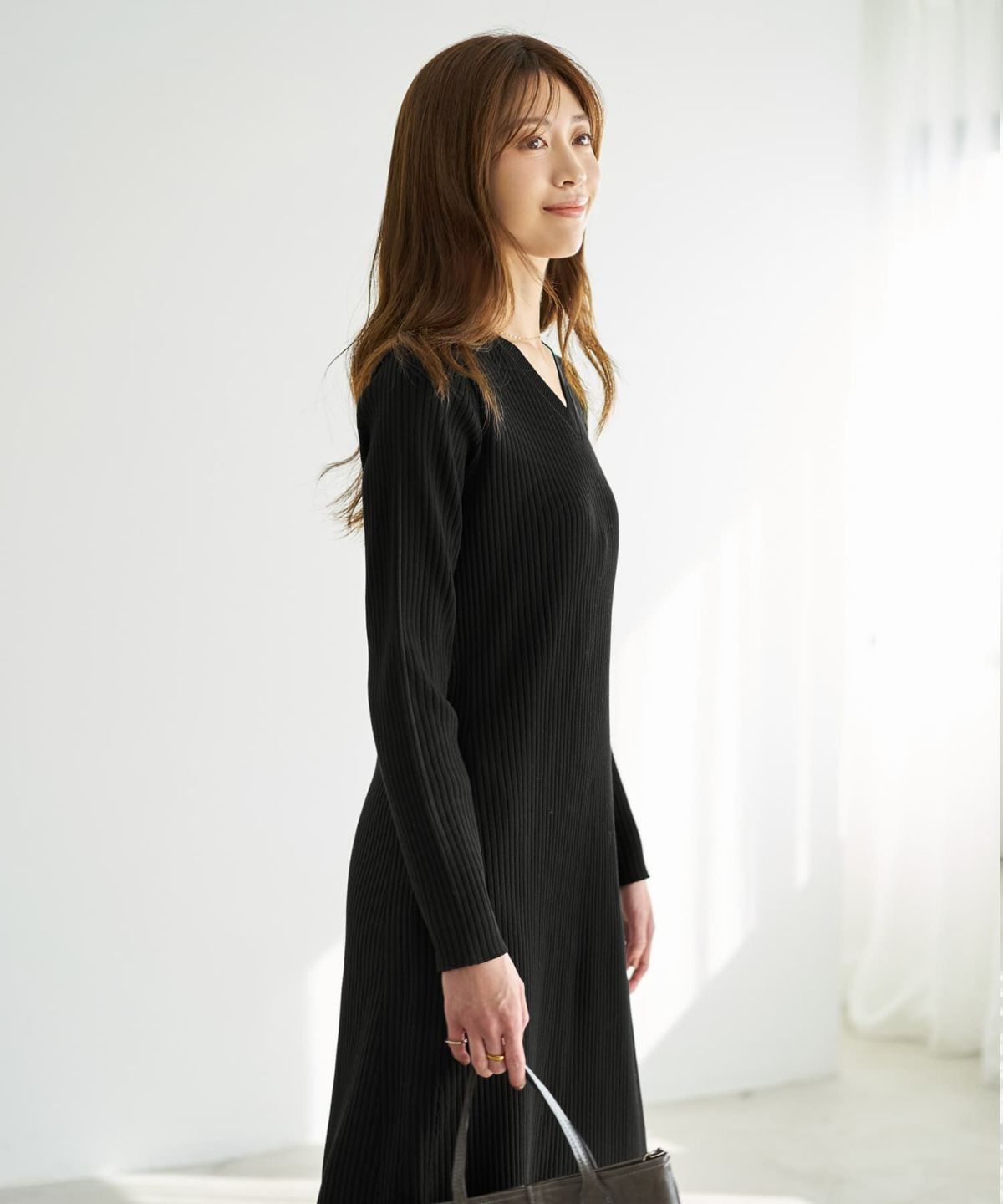 着用イメージ 167cm ブラック 02サイズ