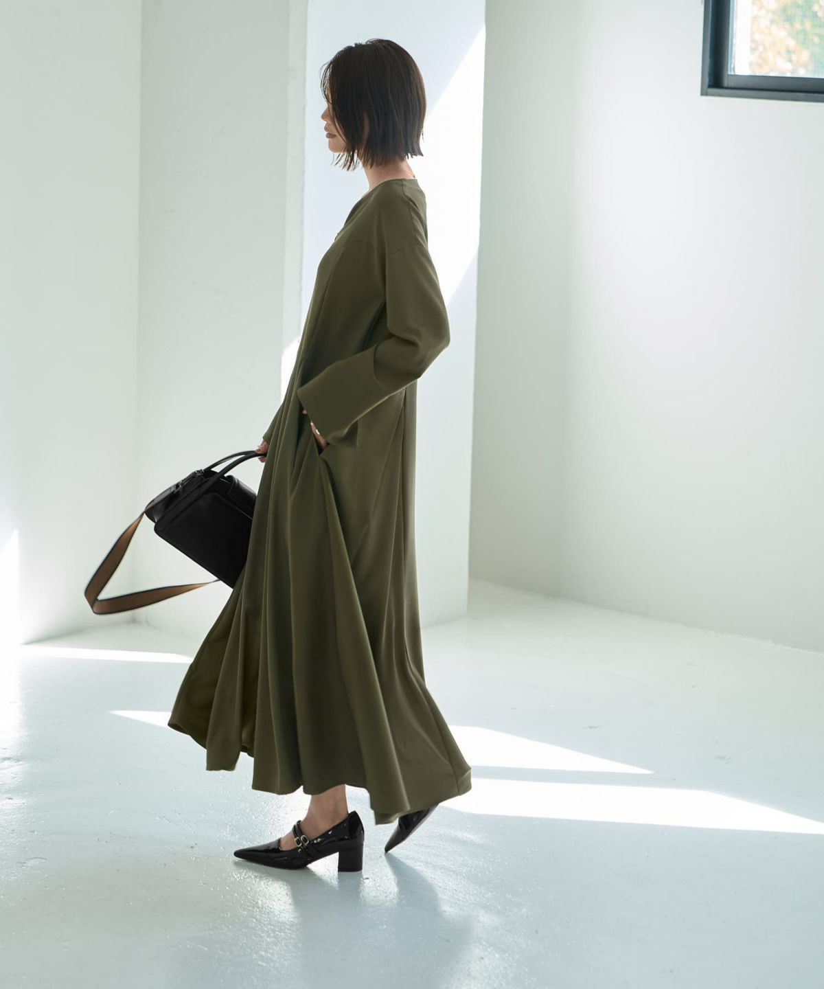 着用イメージ 167㎝　02サイズ　カーキ