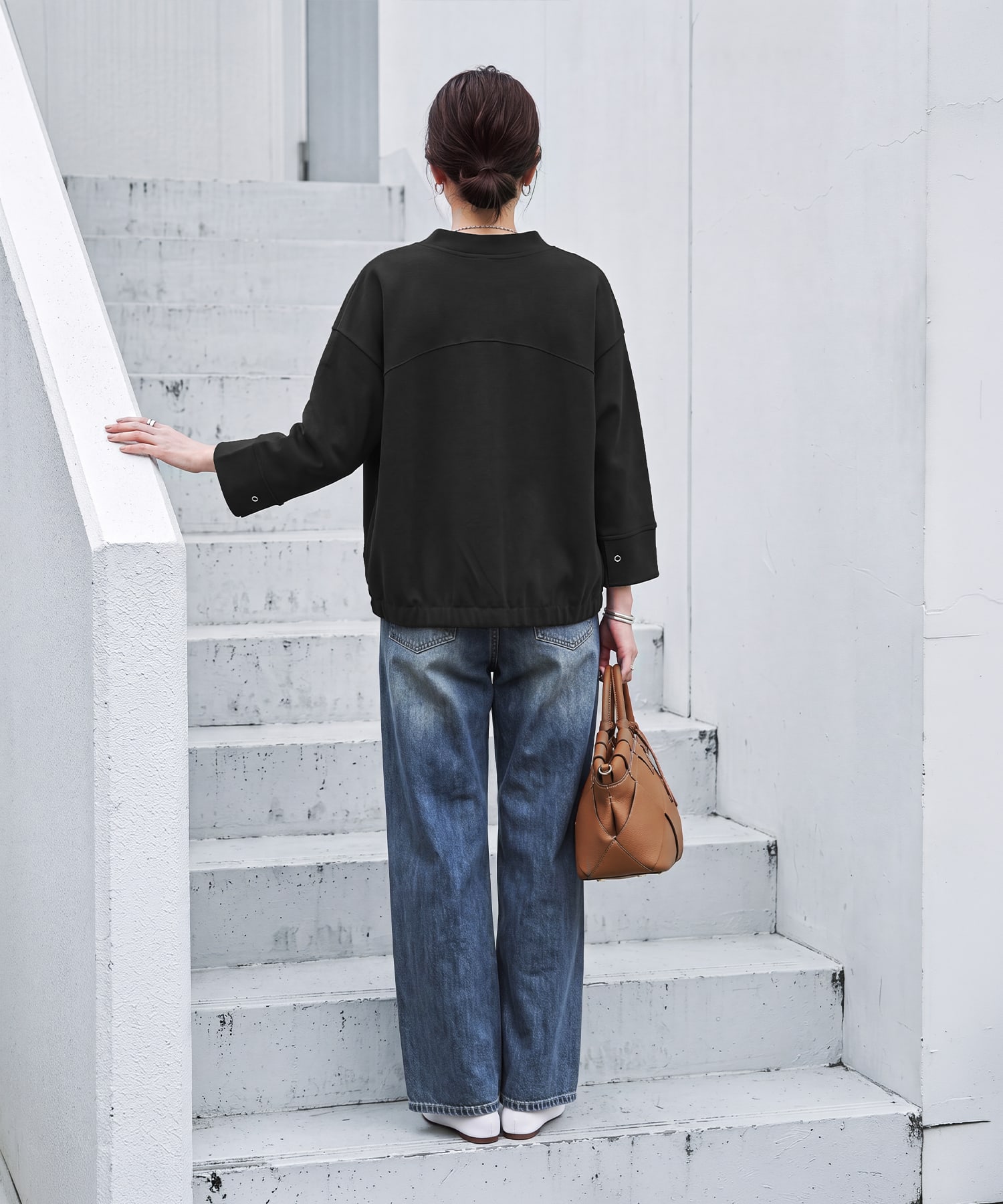 着用イメージ 167㎝　ブラック