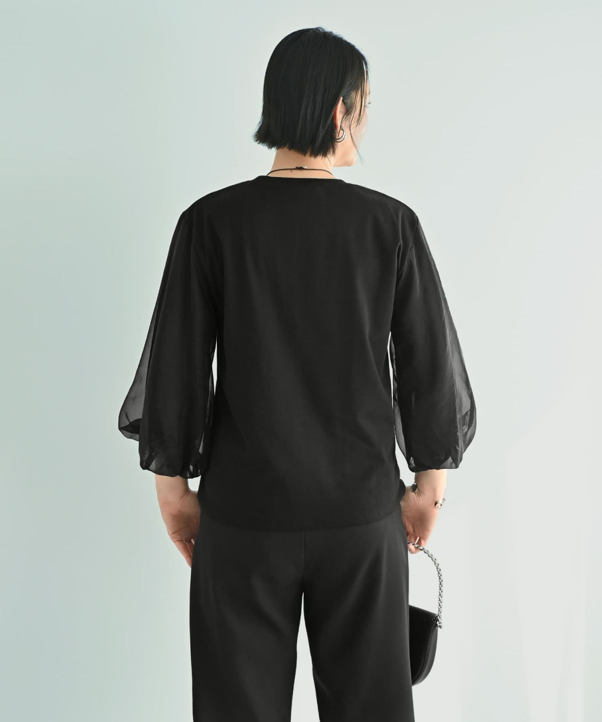 着用イメージ 187cm X-tallサイズ ブラック