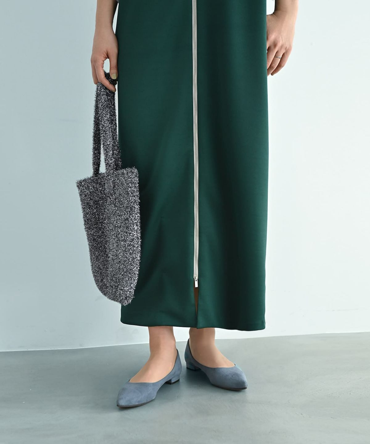 着用イメージ 187cm X-tallサイズ グリーン