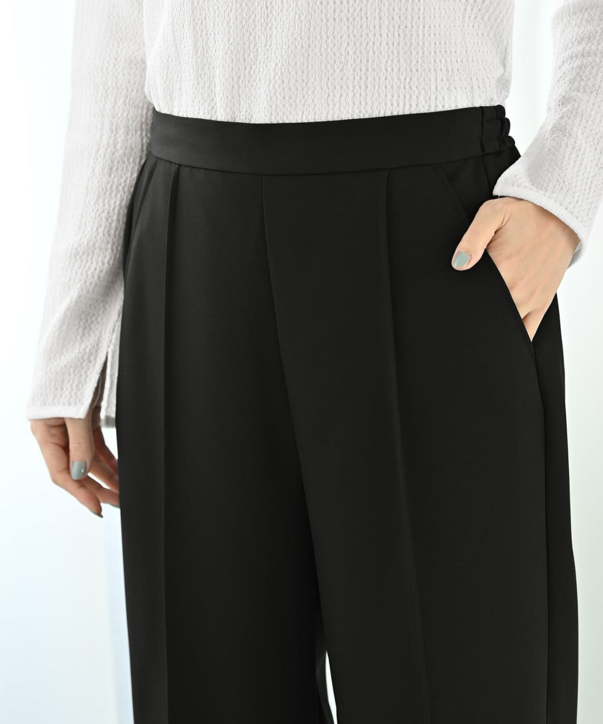 着用イメージ 170cm 02サイズ　ブラック