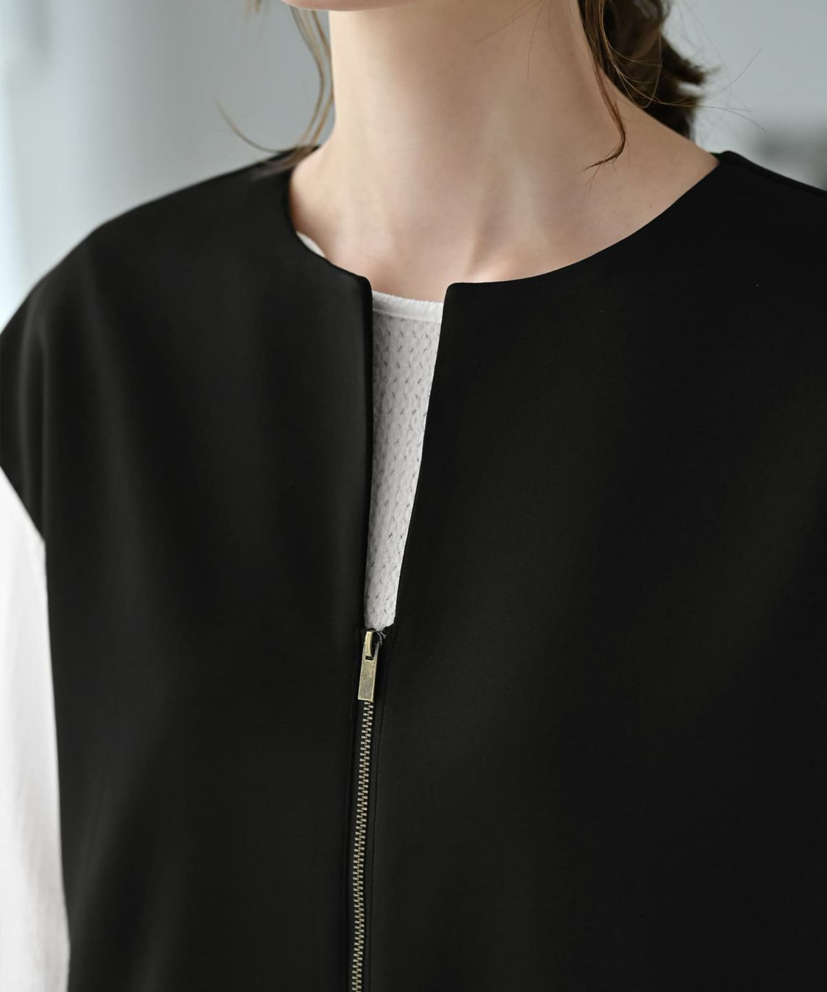 着用イメージ 170cm 02サイズ ブラック