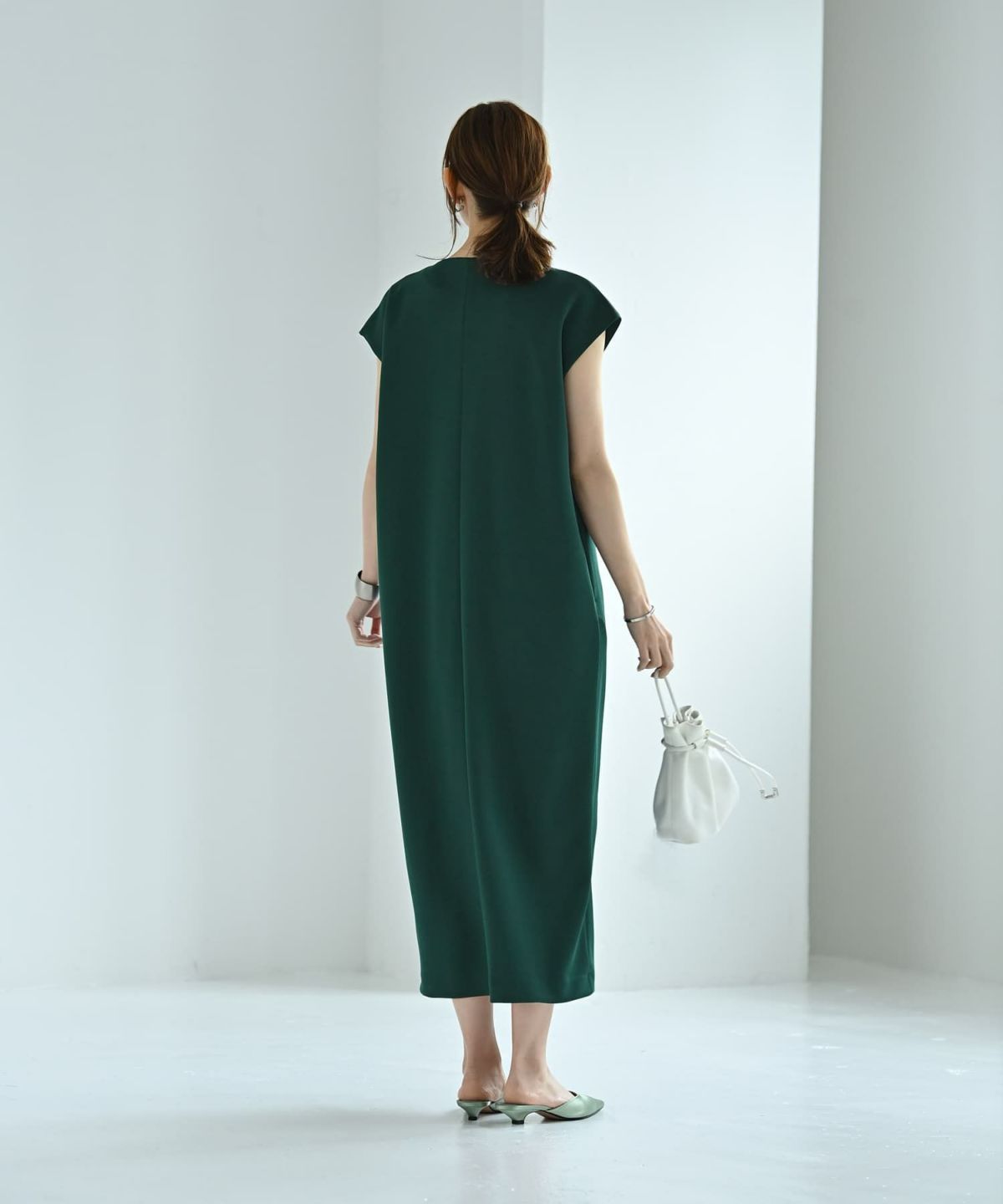 着用イメージ 170cm 02サイズ グリーン