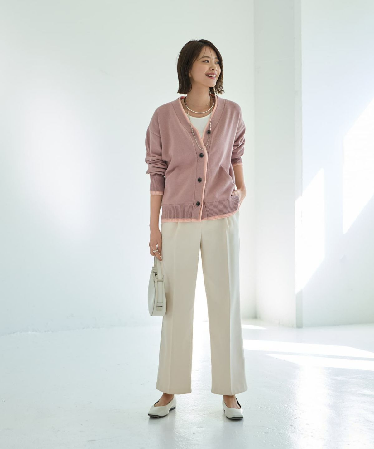 着用イメージ 167㎝　ピンク