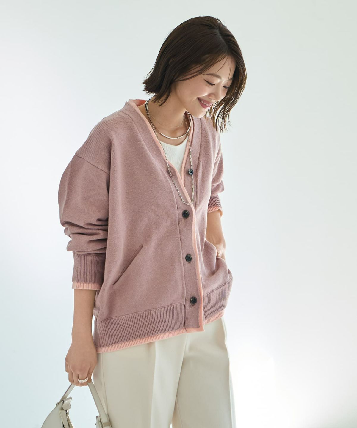 着用イメージ 167㎝　ピンク