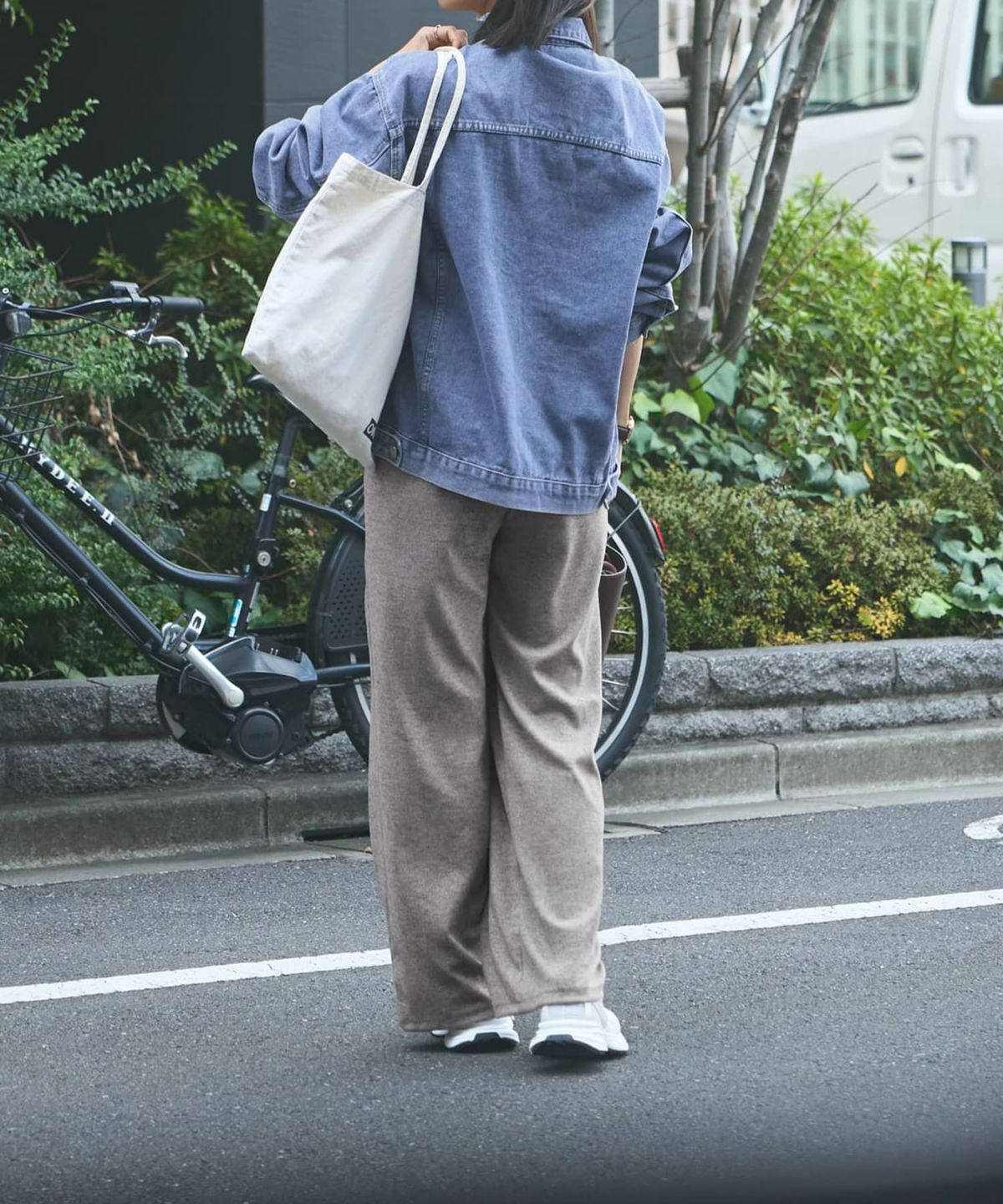 着用イメージ 167㎝　ライトグレー