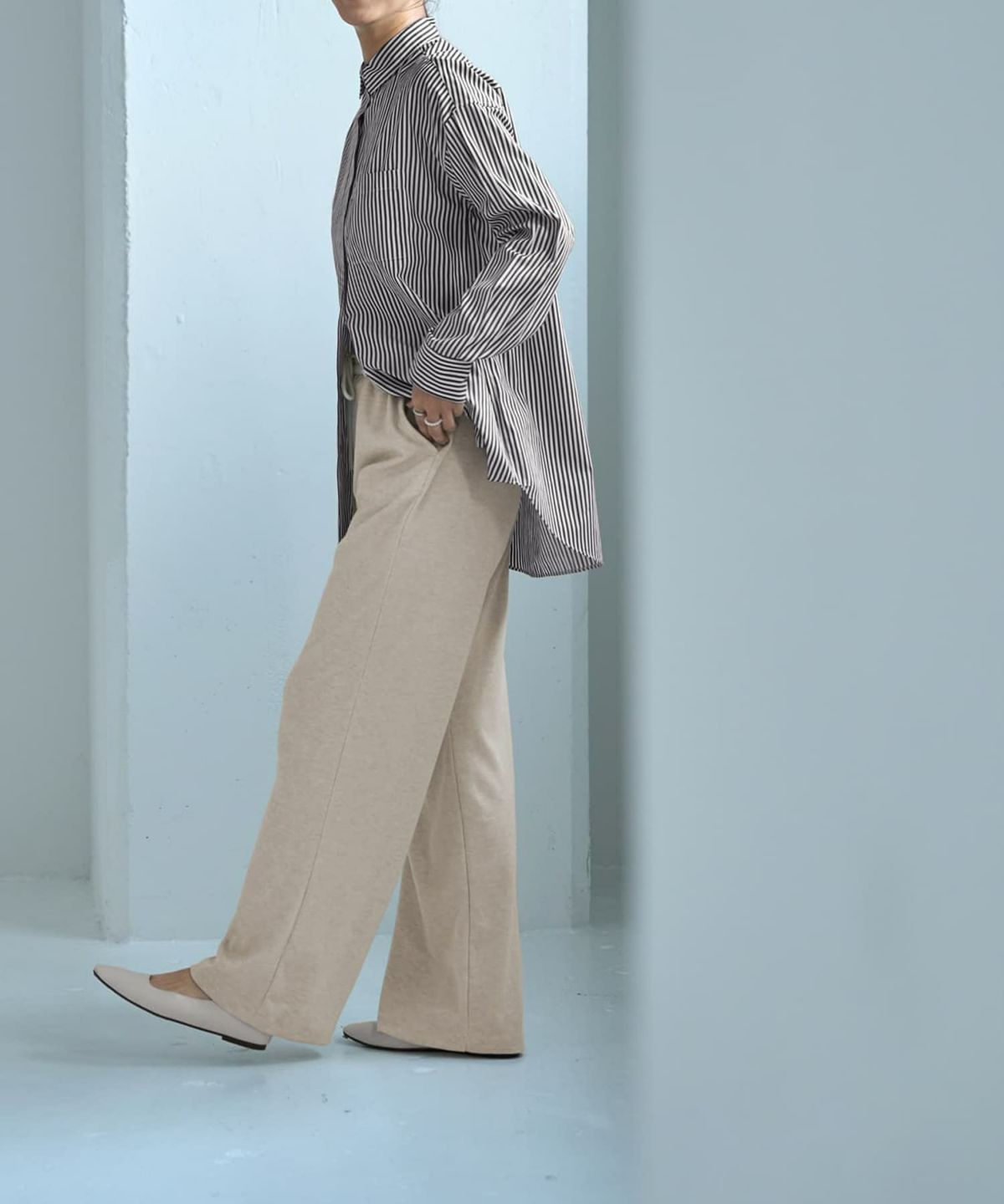 着用イメージ 167㎝　オートミール