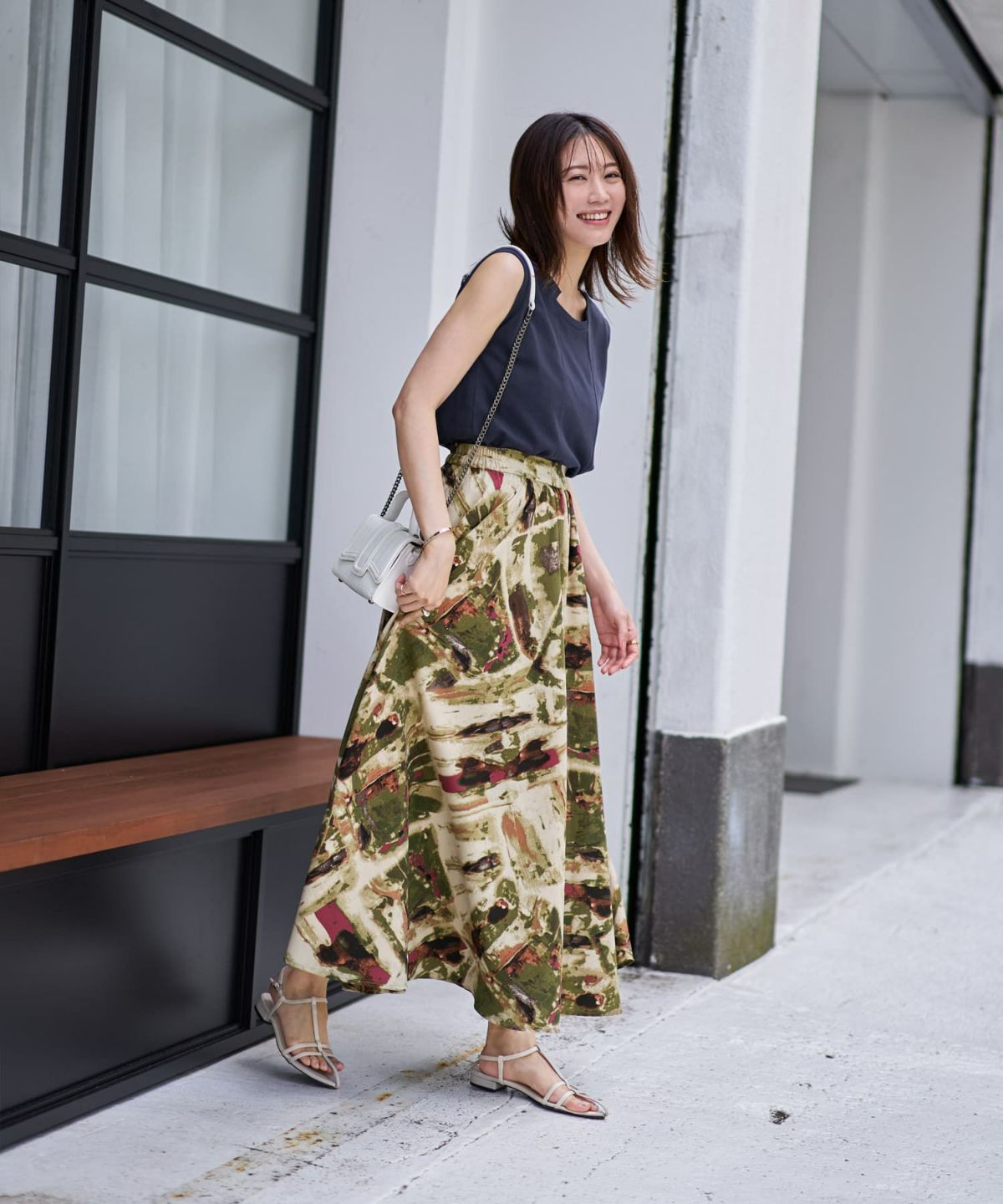 着用イメージ 166㎝　02サイズ　カーキミックス