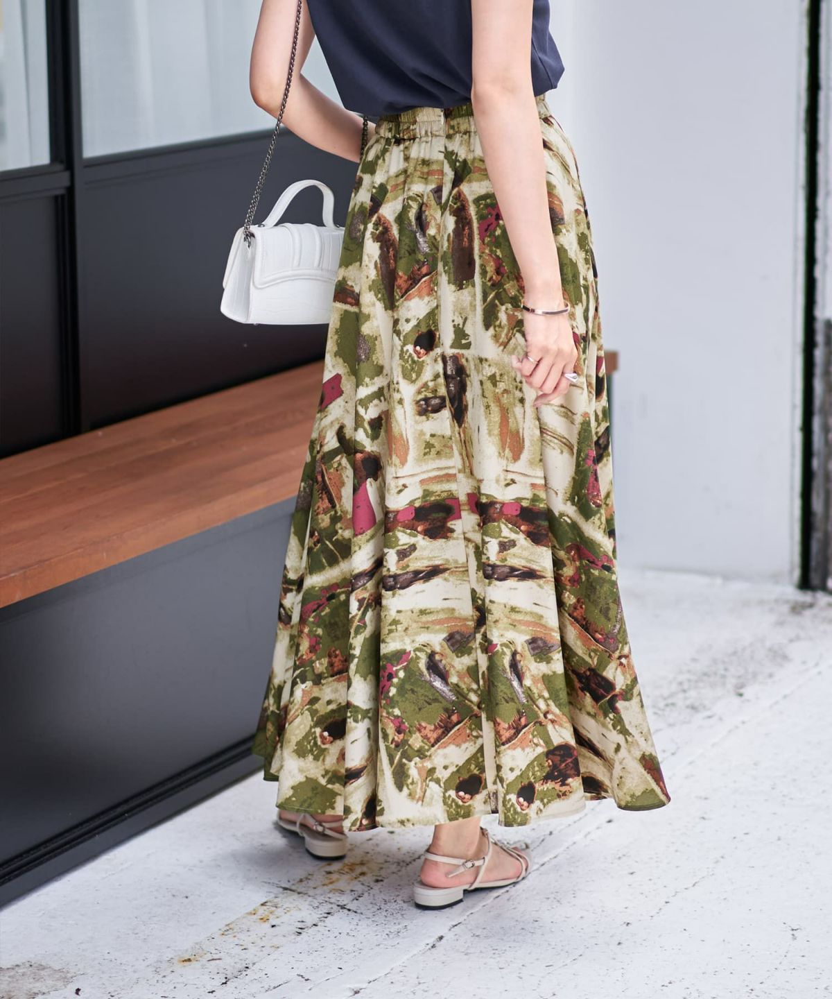 着用イメージ 166㎝　02サイズ　カーキミックス