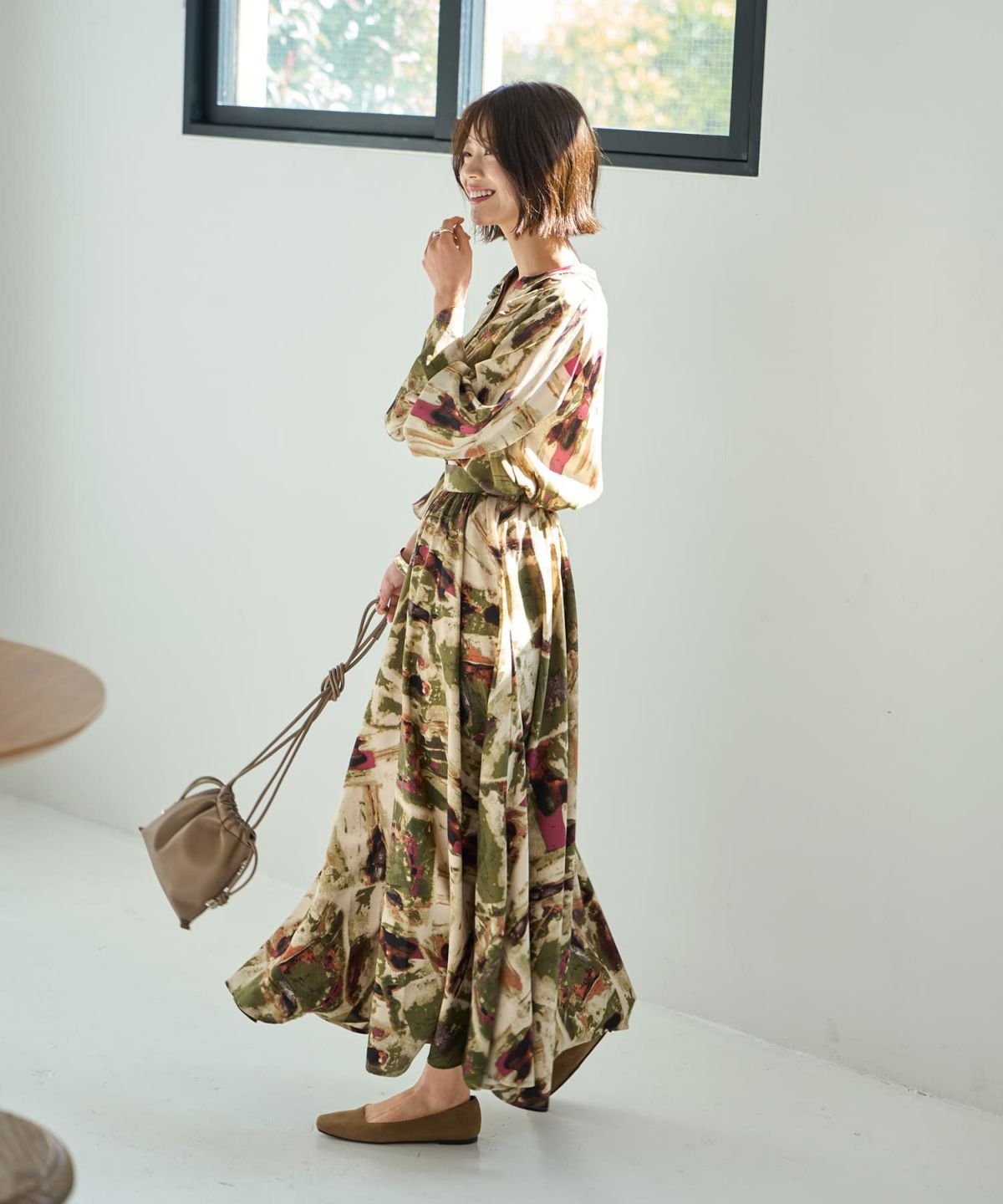 着用イメージ 167㎝　02サイズ　カーキミックス