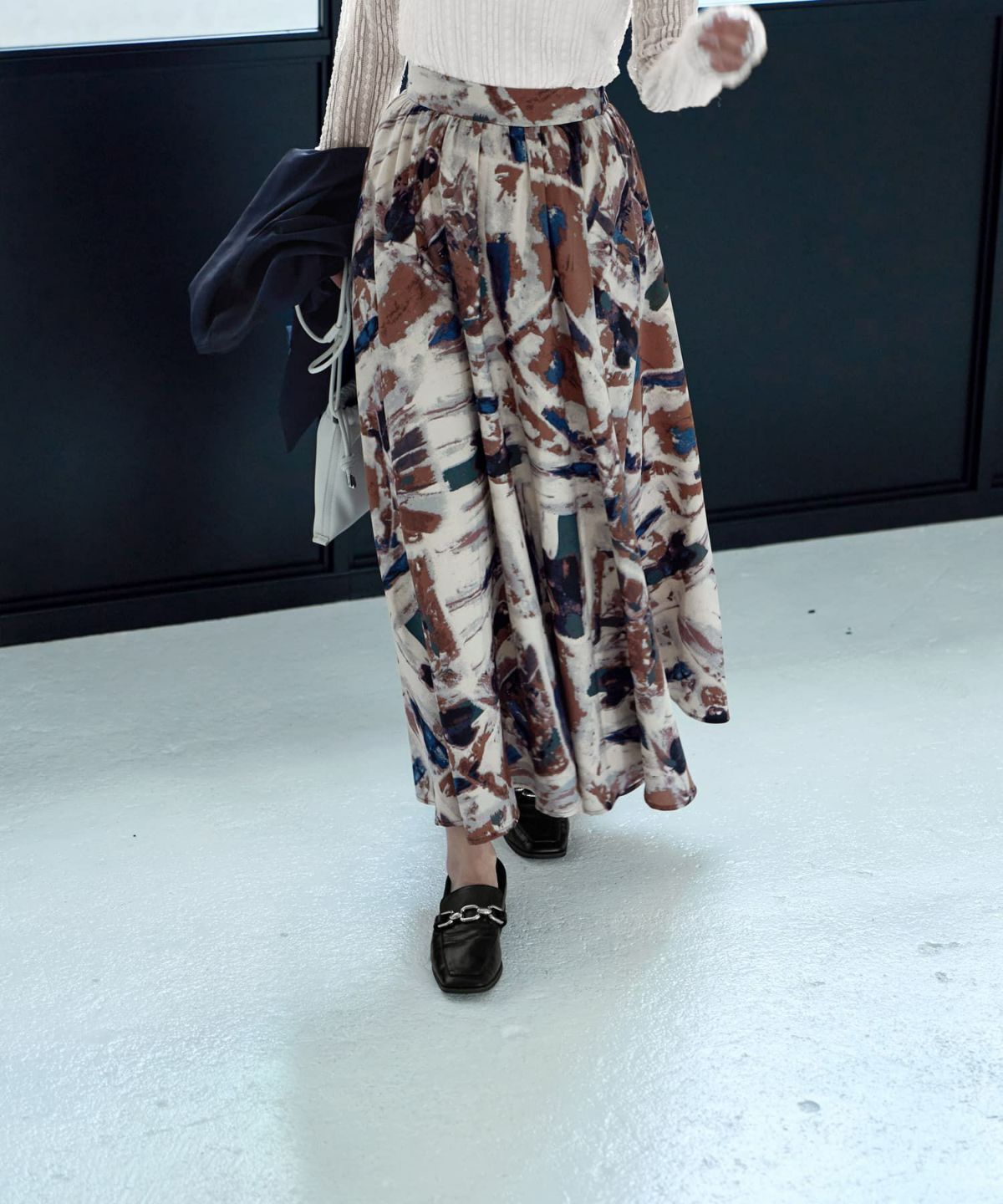 着用イメージ 167㎝　02サイズ　ブルーミックス