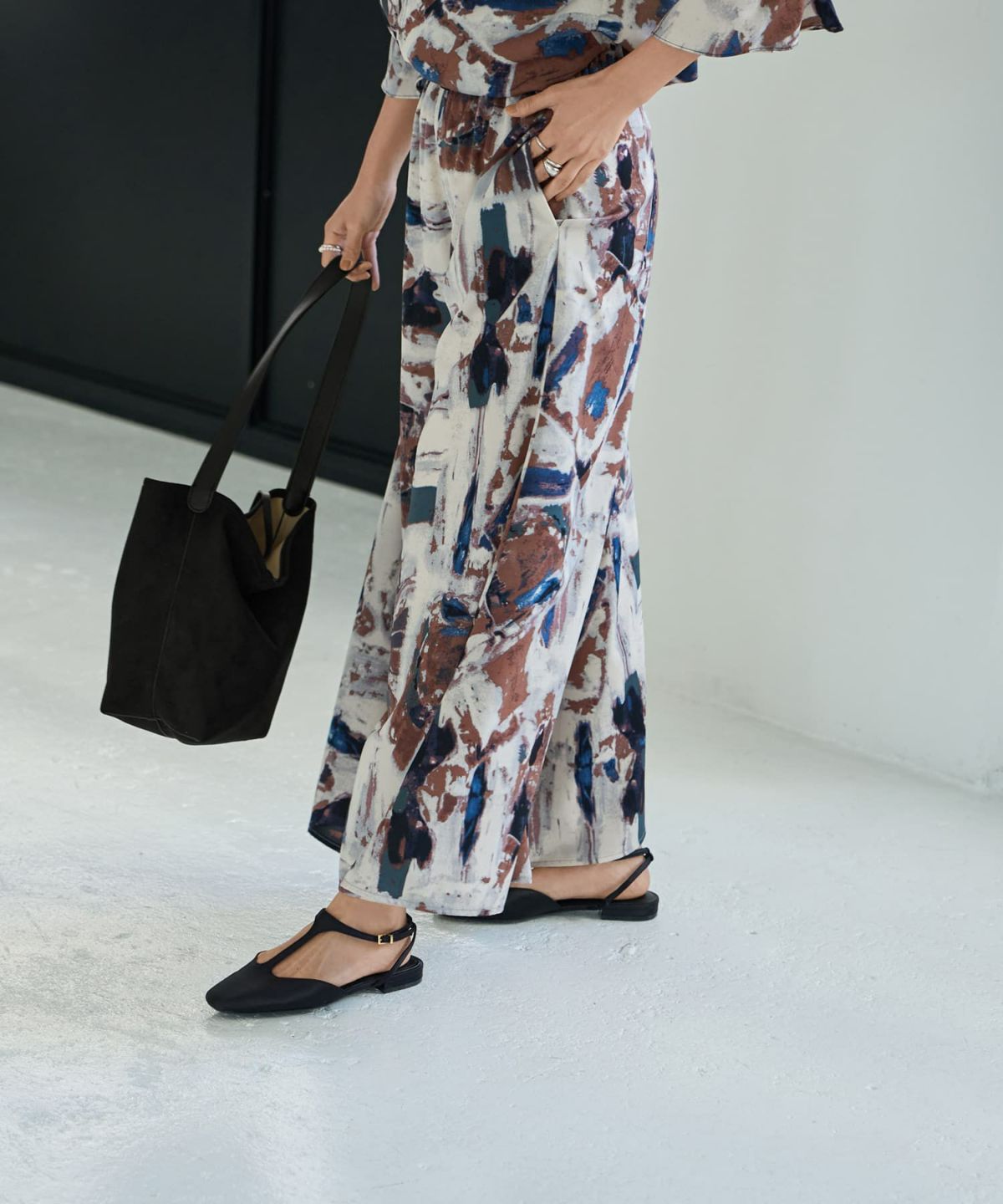 着用イメージ 167㎝　02サイズ　ブルーミックス