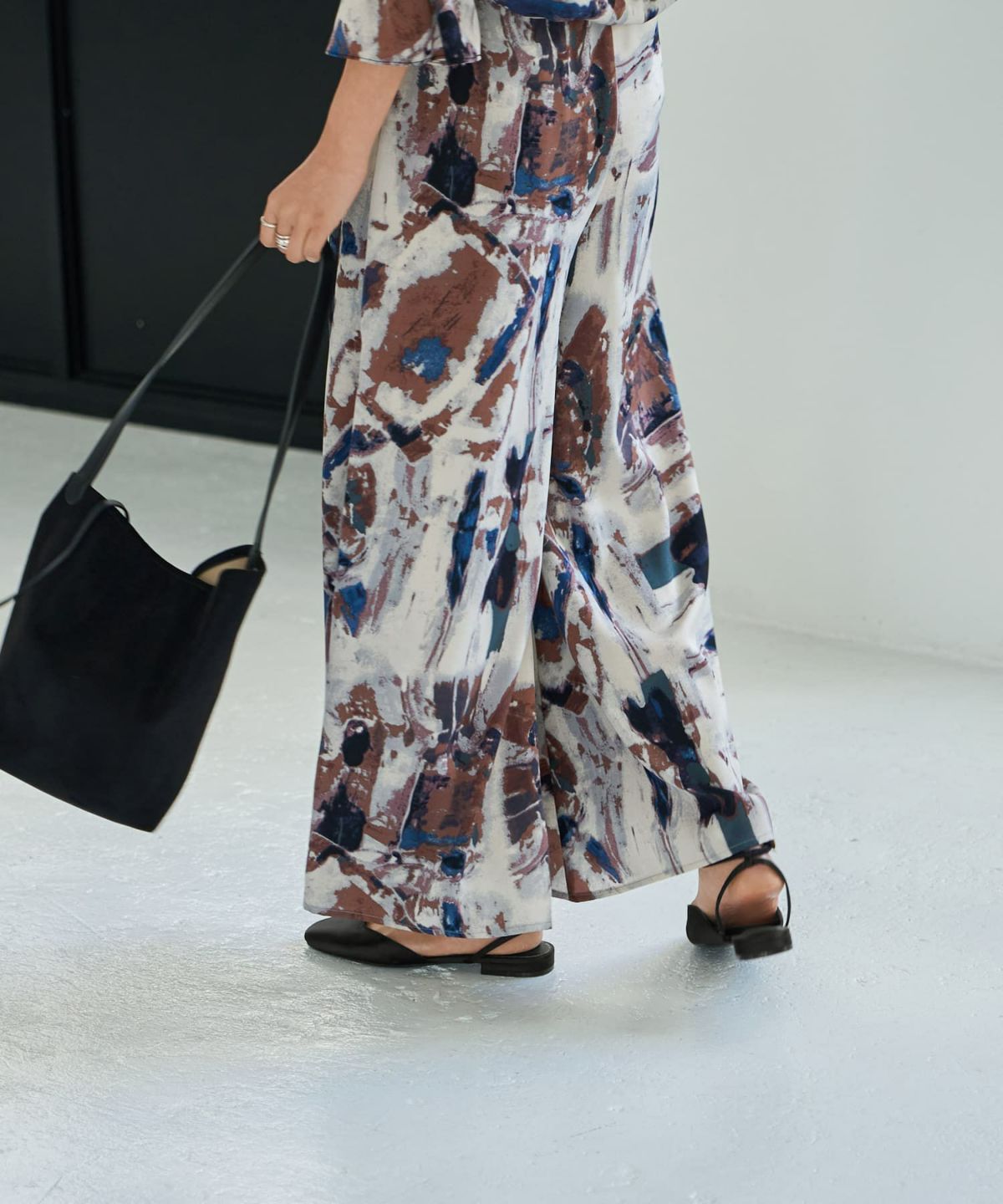 着用イメージ 167㎝　02サイズ　ブルーミックス