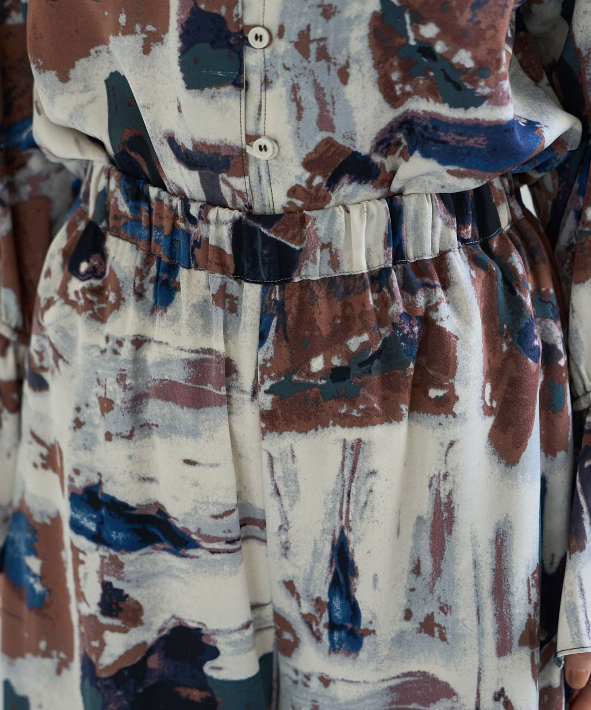 着用イメージ 167㎝　02サイズ　ブルーミックス