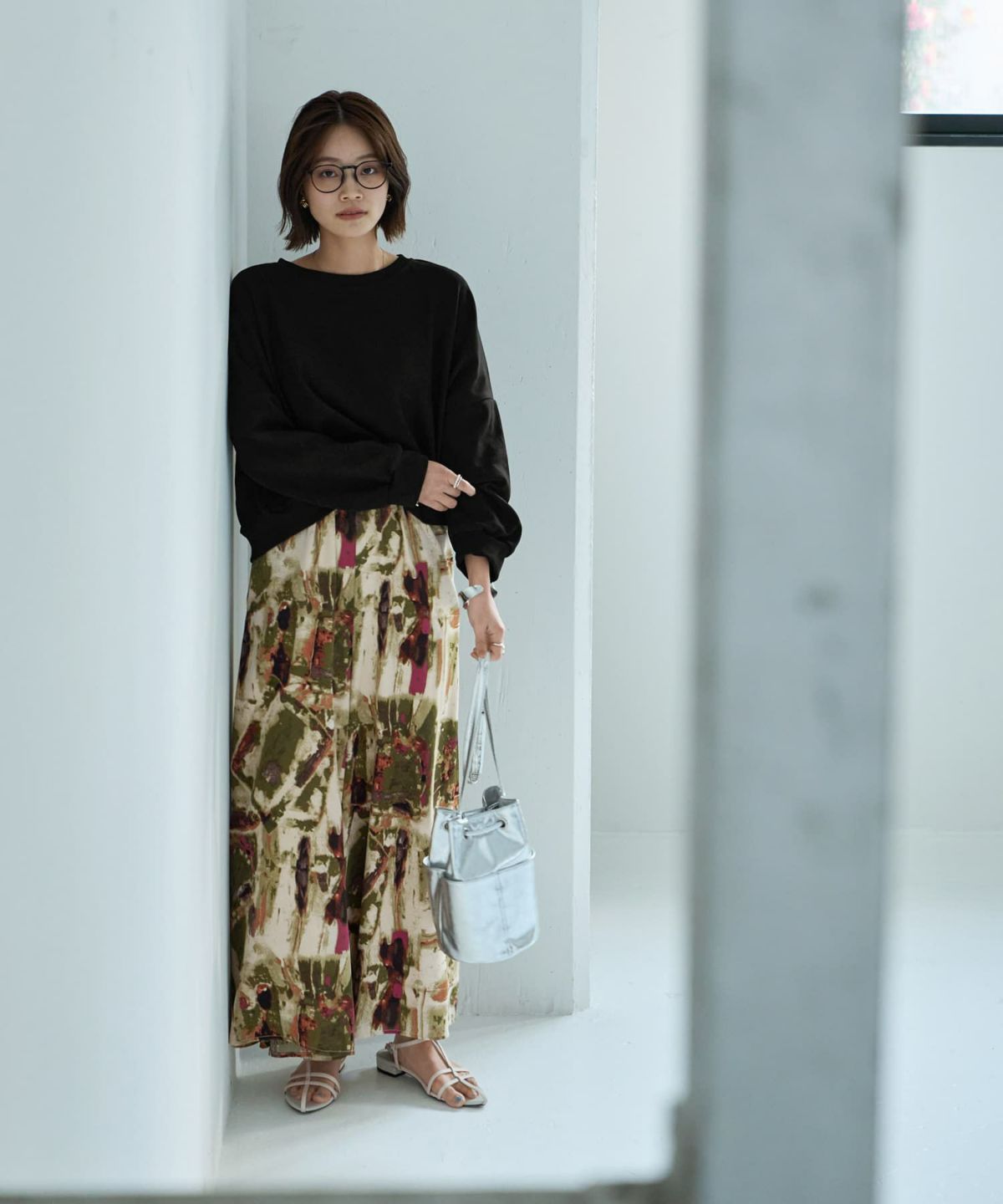 着用イメージ 167㎝　02サイズ　カーキミックス