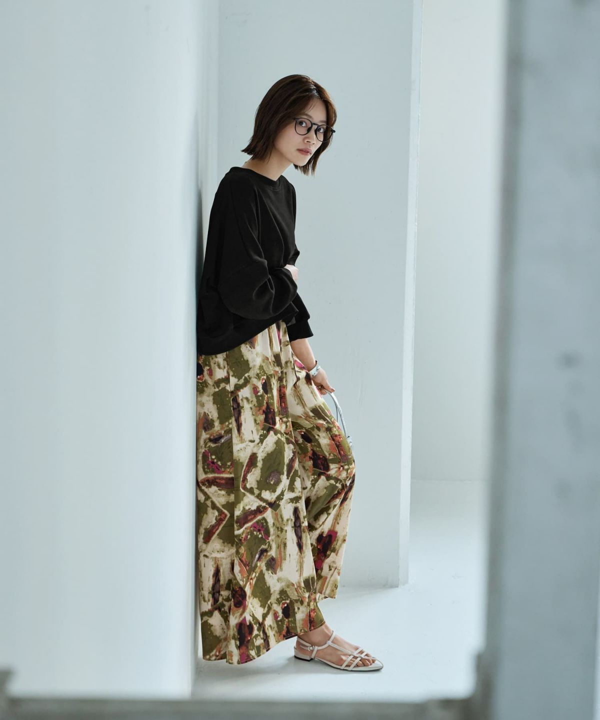 着用イメージ 167㎝　02サイズ　カーキミックス